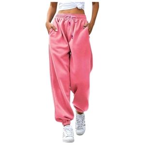 Pink Sweatpants Joggers